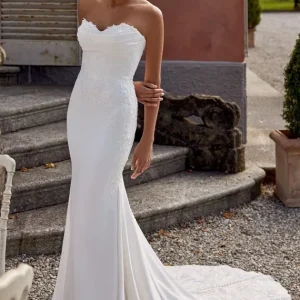 Justin Alexander Kai wedding gown at Divine Grace & Lace Bridal Boutique